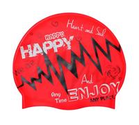 Ergonomic Designs Waterproof Swimming Caps Swim Pool Hat High Elastic Silicone Swim Caps For Adults Long Or Short Hair Swimming Hat