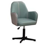Ergonomic Desk Chair with Adjustable Height, 360° Swivel, PU Leather, Mid Back Design for Comfort & Support, Home Office Task Chair