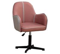 Ergonomic Desk Chair with Adjustable Height, 360° Swivel, PU Leather, Mid Back Design for Comfort & Support, Home Office Task Chair