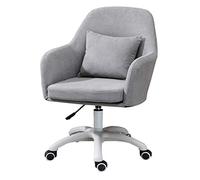 Ergonomic Desk Chair with Thick Seat Cushion and Mute Caster, Adjustable 360° Swivel Home Office Chair