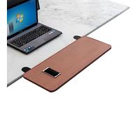 Ergonomic Desk Extender Keyboard Tray - Adjustable Horizontal Alignment Computer Desk Extension with Metal Foldable Bracket for Office & Study 52x25cm (20x9.8in)