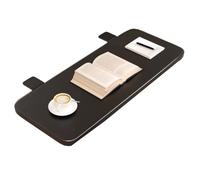 Ergonomic Desk Extension Plate 80x20cm (31.5"x7.9") Easy Installation Foldable Storage No Drilling Perfect for Desks & Shelves Keyboard Tray - Black