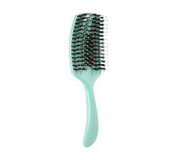 Ergonomic Detangling Comb Hollow Design Anti-Slip Handle For Curly/Thick Hair & Volumizing Blowouts Ventilated Hair Brush