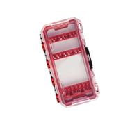 Ergonomic Driver Bit Holder Box Lightweight Tool Organizer Box with Removable Insert Professional Craftsman Bit Case