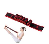 Ergonomic Elastic Resistance Band with Non-Slip Grip | Stretch Exercise Strap for Women, Beginners, Yoga, Pilates and Bodybuilding