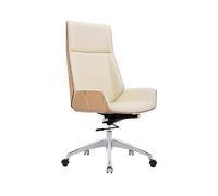 Ergonomic Executive Office Chair, Adjustable Recline Luxury Leather Design, Comfortable for Conference Room