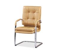 Ergonomic Executive Office Chair Comfortable Boss Chair with Fixed Armrests for Home & Office Ideal Computer Desk Chair 55 x 115 cm Perfect for Work & Study
