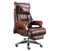 Ergonomic Executive Office Chair - Recliner Swivel Task Chair with Adjustable Arms and Rolling Base for Study Room and Office Use