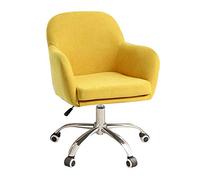 Ergonomic Executive Office ChairMid Back Velvet Seat FiveStar Steel Base Mute Casters Modern Design for Home & Office FurnitureComfortable Desk Chair