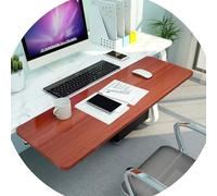 Ergonomic Expandable Shelg - Clamp-on Keyboard Tray with No Drilling, 90° Foldable Armrest & Elbow Support - Wooden Desk Platform for Home (55/65/75 x 25)