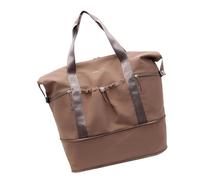 Ergonomic Expandable Travel Duffle Bag with Wet Dry Separation Water Resistant Compartment for Gym Sports Trip Expandable Gym Duffle Bag