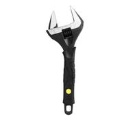 Ergonomic Extra Wide Adjustable Wrench Large Jaw Spanner 6/8/10/12in Suitable for Household Fixes & Complex Environment Home Repair Tool