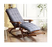 Ergonomic Extra Wide Outdoor Rocking Chair Folding Garden Lounge Chair Zero Gravity Recliner with Adjustable Backrest 90°-170° Perfect for Patio & Beach Relaxation