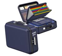 Ergonomic Fireproof Document Box, Storage with Multiple Compartments for and Home Records Ergonomic Fireproof Document Box Storage with Multiple Compartments for and Home Records