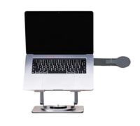 Ergonomic Foldable Laptop Stand Storage Tray | Computer Base Home Sofa Work Study Kitchen Classroom