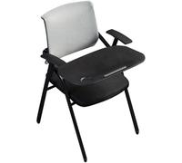 Ergonomic Folding Chair with Extra Large Writing Board - Perfect for Office Training and Commercial Use - Portable Comfortable and Design