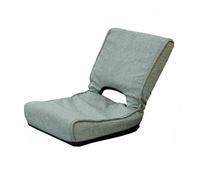 Ergonomic Folding Gaming Chair with Backrest High Density Foam Comfortable Lounge Chair for Reading TV Watching and Gaming Green 42x50x52cm