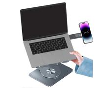 Ergonomic Folding Metal Laptop Stand with | Desk Booster Stand for Sofa Work Study Office