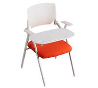 Ergonomic Folding Office Chair with Thick Cushion & Armrests, Metal Frame, Ideal for Meetings, Conferences, Training Rooms & Home Use