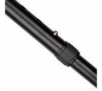 Ergonomic Folding Walking Stick, Adjustable Palm Grip Cane, Both Handed Design for Arthritis Support, Floral Pattern (Black, 33"-37 Long, Left Hand)