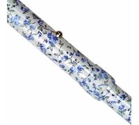 Ergonomic Folding Walking Stick, Adjustable Palm Grip Cane, Both Handed Design for Arthritis Support, Floral Pattern (Heather, 33"-37 Long, Right Hand)