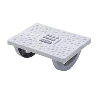 Ergonomic Foot Pads, Footstools for Relieving Leg Pain, Ergonomic Design, Prevention of Varicose Veins, Suitable for Home/Office(Gray,33.5 * 24 * 2CM)