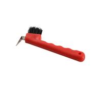 Ergonomic foot pick with brush Premier Equine