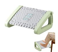 Ergonomic Foot Stools with Massage for Home, Travel | Footrest Under Desk - 6 Heights Adjustable Footrest | Foot Rest for Under Desk Adjustable 6 Heights Foot Pedal Under The Workbench Foot S