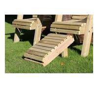 Ergonomic Footstool - Wood - L50 x W35 x H30 cm - L50 x W35 x H30 cm Churnet Valley Garden Furniture Ltd Brown One Size