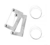 Ergonomic for mini Saw Frame for Plastic Foam Rubber Ergonomic(A) | Serrated cutting edge, smooth cuts on rubber foam plastic, precise control for DIY mods, compact 8.5cm size