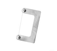 Ergonomic for mini Wire Saw 32. for 3g Lightweight Build Ergonomic(B) | Fits carbon rods, precise guide for modification, compact 8.5cm size, steel construction, DIY essential