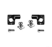 Ergonomic for Shifter Bracket for SRAM Matchmaker X Inboard Outboard | Black silver aluminum alloy, resistant, 1.1x0.9 inch size, lightweight strength design(left+right)