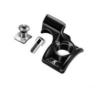 Ergonomic for Shifter Bracket for SRAM Matchmaker X Inboard Outboard | Black silver aluminum alloy, resistant, 1.1x0.9 inch size, lightweight strength design(right)