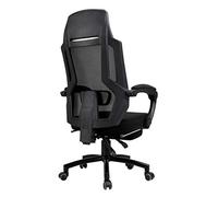 Ergonomic Gaming Chair & Office Chair - High Back PU Leather Executive Desk Chair, Adjustable Swivel Task Chair for PC & Gaming, Comfortable & Stylish Design (Svart)