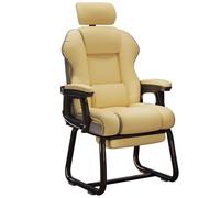 Ergonomic Gaming Chair with Adjustable Headrest, 130° Reclining Office Computer Chair, Thickened Steel Frame, Lumbar Support for Home Office
