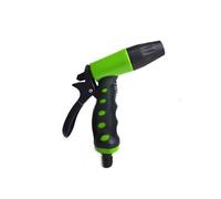 Ergonomic Garden Hose Spray Nozzle With Lockable Trigger - Soft Grip Single Function Water Sprayer For Lawn, Plants, Car Washing &