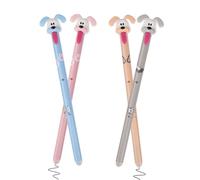 Ergonomic Gel Ink Pens - 0.5mm Fine Point, Erasable Writing Pens | Cute Stationery for Students, Office, Study, Work, Journaling, Planning, Daily Notes, Meeting, Learning Accessories, School Supplies