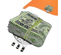 Ergonomic Golf Ball, Mark Magnetic Dollar, Golf Hat Clip, Gift Outdoor