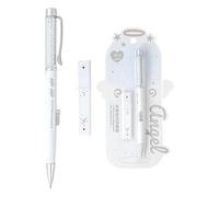 Ergonomic Grip Automatic Pencil with 0.5mm Mechanical Pencil Refill Box Automatic Advance Mechanical Pencil for Sketching Drafting Notes