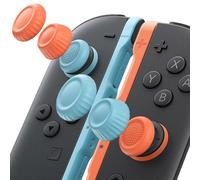 Ergonomic Grip Caps for Switch 2 Controllers, Comfortable Design for Enhanced Control, 6pcs Textured Joystick Cover Set