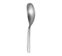 Ergonomic Grip Square Spoon 304 Steel Dishwasher Safe(Sliver)