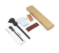 Ergonomic Guitar Bows With Rosin Sandpaper And Cleaning Cloth Complete Care Set For Smooth Playability And Portability Guitar Bows Instruction Manual