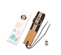 Ergonomic Guitar Strap Music Festival Acoustic Accessory Suitable for Home Practice and Live Shows Adjustable for Adults and Kids