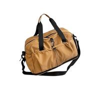 Ergonomic Gym Bag with Removable Wet Storage Compartment Foldable Design Travel Bags for Outdoor Activities Oxford Fabric Overnight Bag