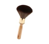Ergonomic Hair Sweeper Tool, Natural Wood Handle & Fiber Bristles for Salon & Home Maintenance Natural Wood Handle & Fiber Bristles for Salon & Home Maintenance