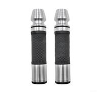 Ergonomic Hand Grips Reduce Fatigue Long Ride Comfort(silver)