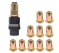 Ergonomic Hand Manual Rivet Nut Tool Set Accessories Suitable for Secure Fastening in Tight Areas Secure Fastening Needs Compacts Space Rivet Tool