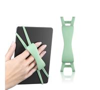 Ergonomic Hand Strap for Kindle & Tablets (4.7-8 Inch) | Secure Anti-Slip Grip Holder for Reading, Commuting & Bedtime Use | Fits Paperwhite/Oasis/Kobo/Samsung/iPhone with or Without Case (Green)