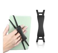 Ergonomic Hand Strap for Kindle & Tablets (4.7-8 Inch) | Secure Anti-Slip Grip Holder for Reading, Commuting & Bedtime Use | Fits Paperwhite/Oasis/Kobo/Samsung/iPhone with or Without Case (Black)