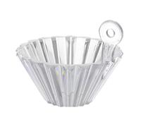 Ergonomic Handheld Press Coffee Filter Cup Paper Press Plastic Texture Tool for Perfectly Brewed Hand Drip Accessories